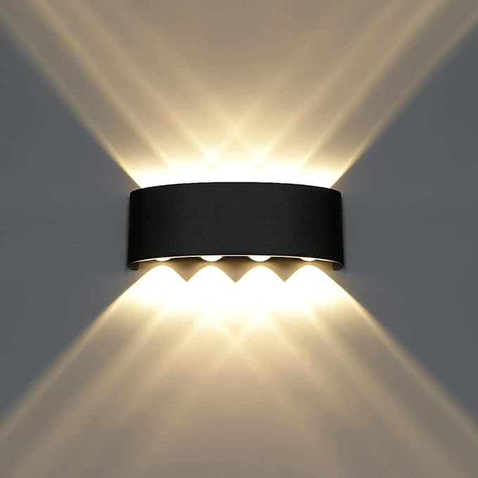8 Way Wall Light