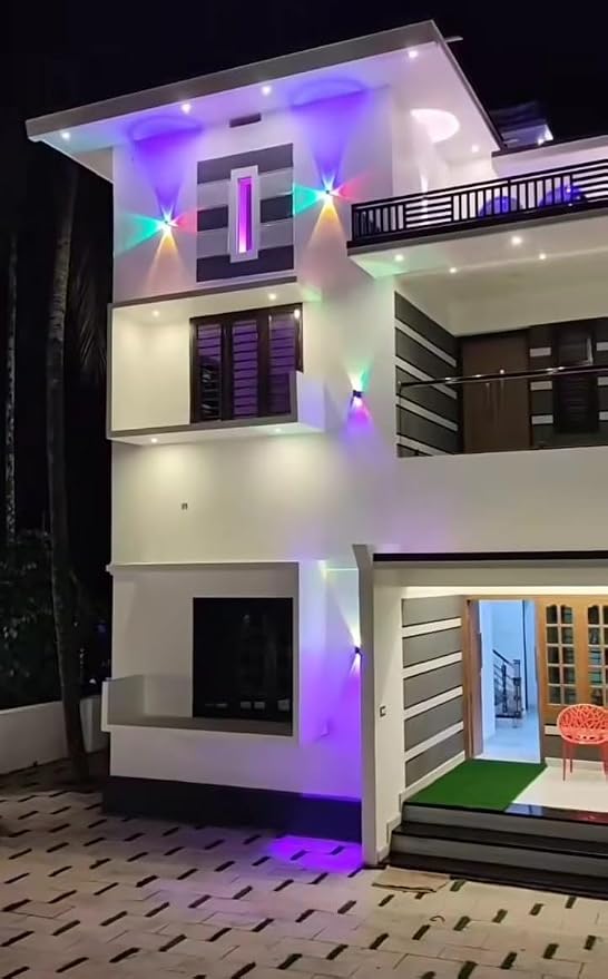 4 Way Ball Multi Auto Color Changing Light.