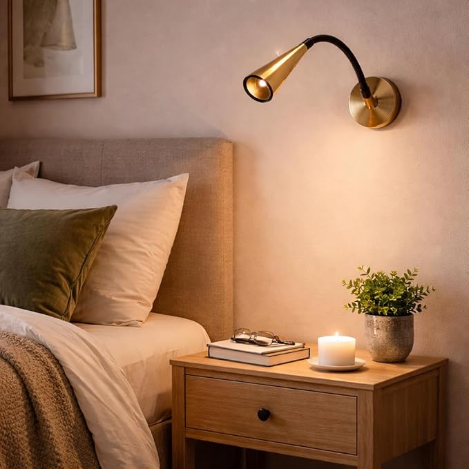 3W LED Bed Reading Light (CW/WW/NW)