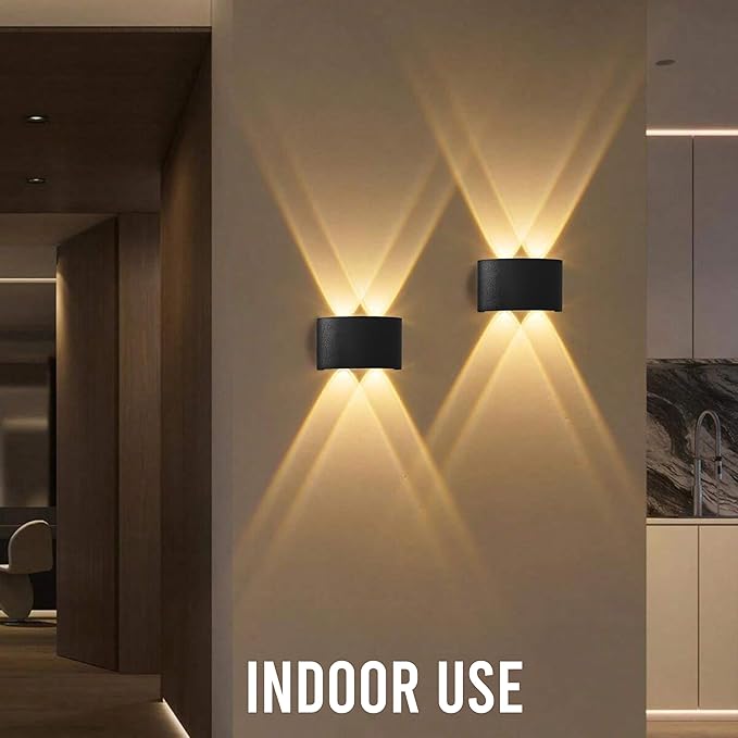 4 Way Wall Light