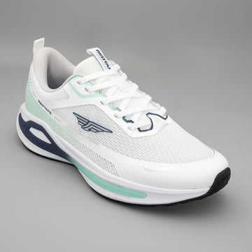 Koura Turbo-01 Running Shoes - White/Sea Green