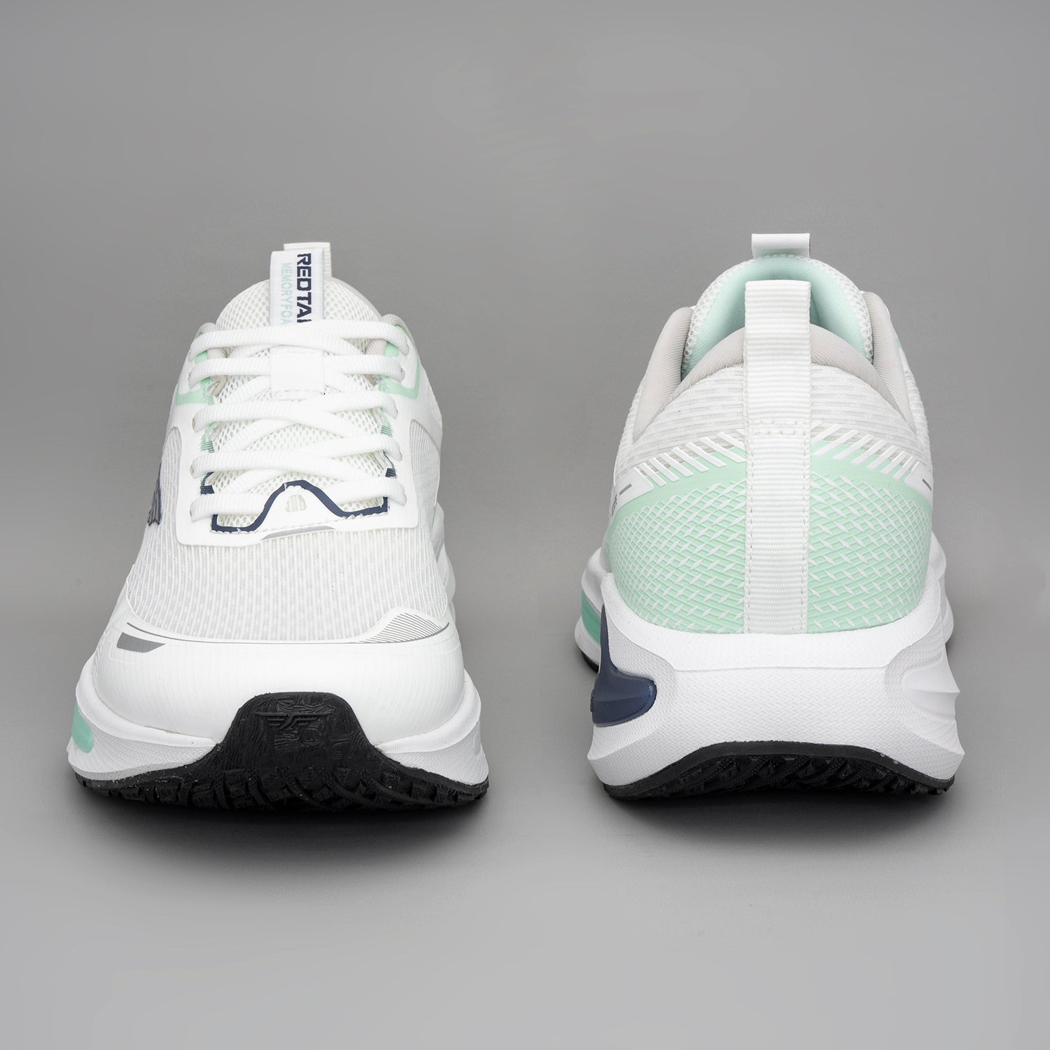 Koura Turbo-01 Running Shoes - White/Sea Green