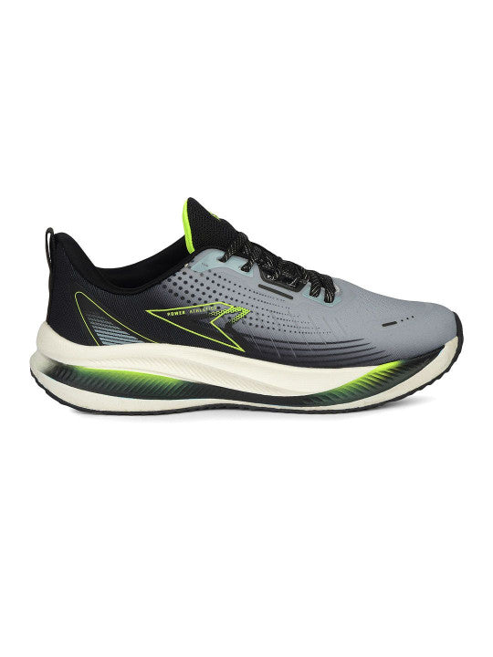 Koura Turbo-01 Running Shoes - Black/L.Green