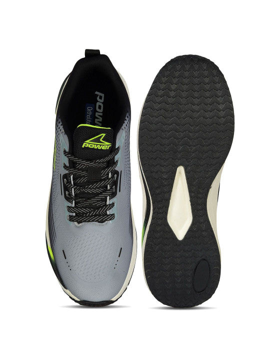 Koura Turbo-01 Running Shoes - Black/L.Green
